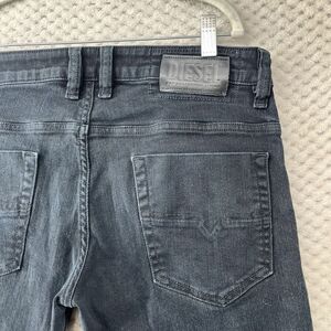 VTG 00s Diesel Industries Black Denim Wash Y2K Safado Jeans Stretch  Size 32x32